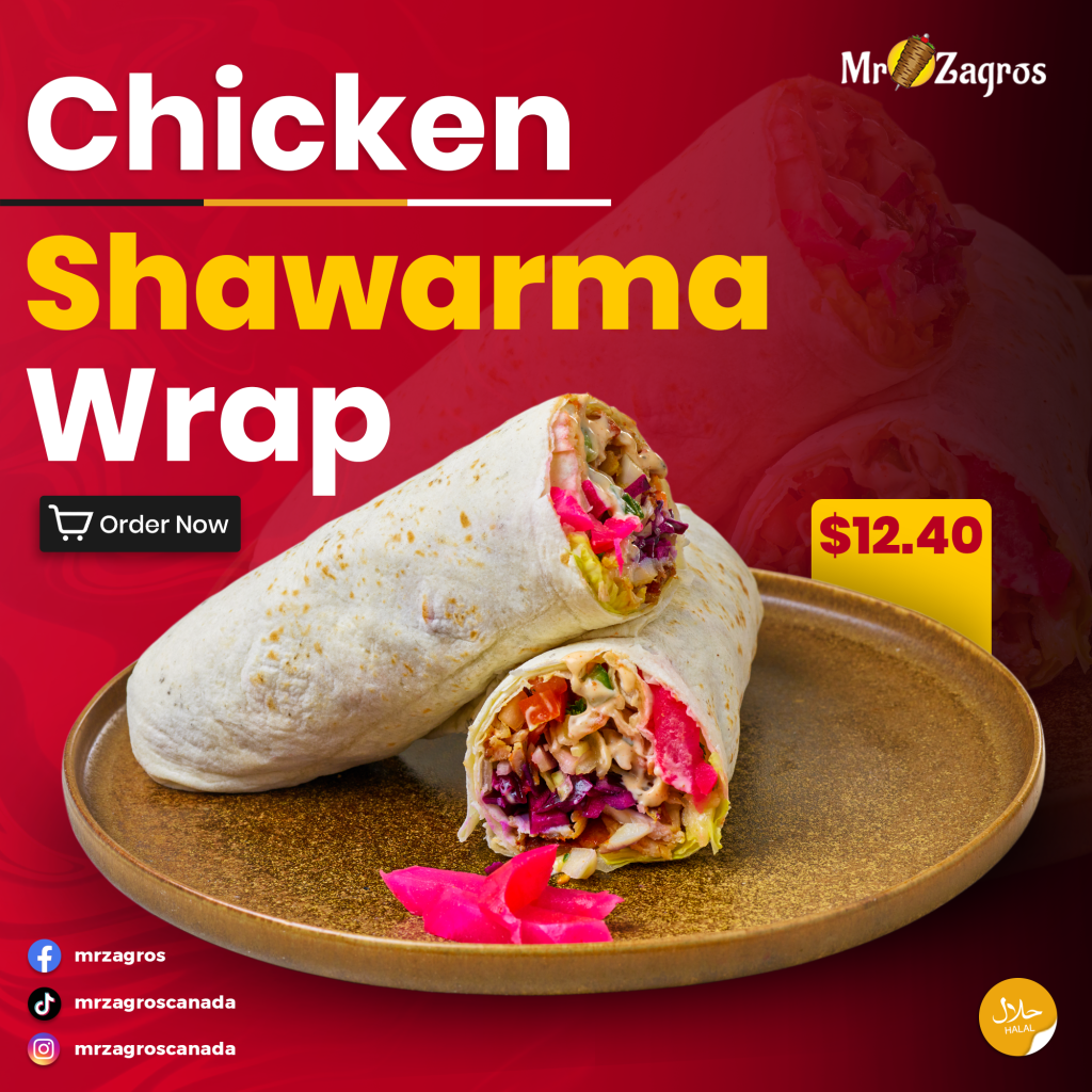 Searching with "Best Shawarma Near Me"? Your Quest Ends at Mr Zagros! Handmade With Love
